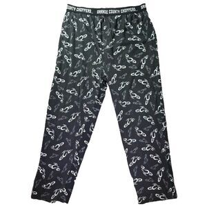 Orange County Choppers Pajama Bottoms‎ Mens Size Large Y2K OCC Motorcycle Harley